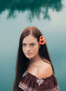 Organic deep auburn hair dye 