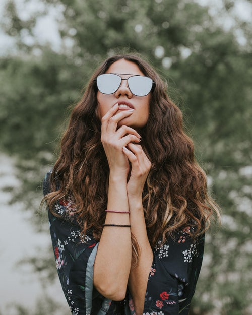 hair dye safety, picture of woman with long hair