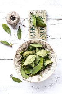 Fresh herbs are added to Henna to make Henna Mix